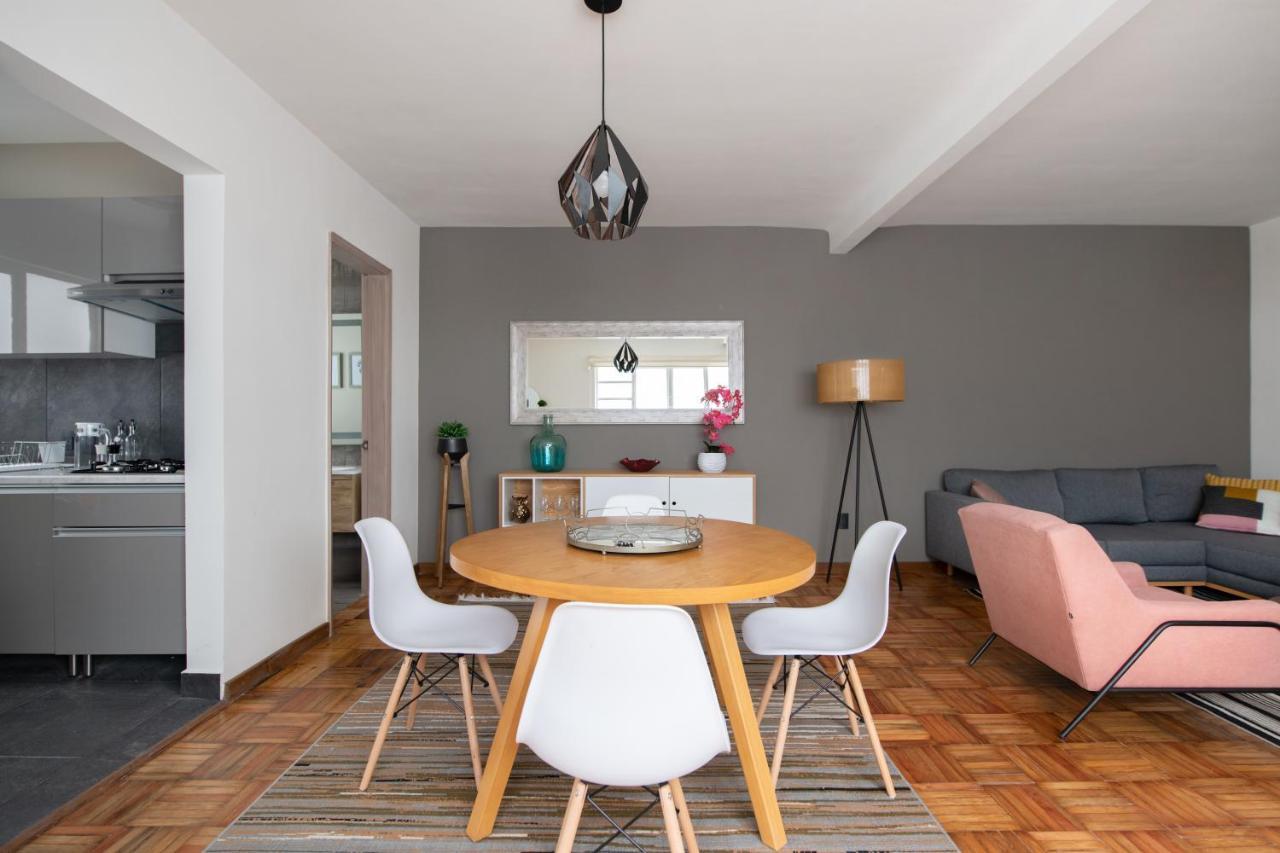D.4 Acogedor Departamento En La Iconica Roma Norte Mexico City Ngoại thất bức ảnh