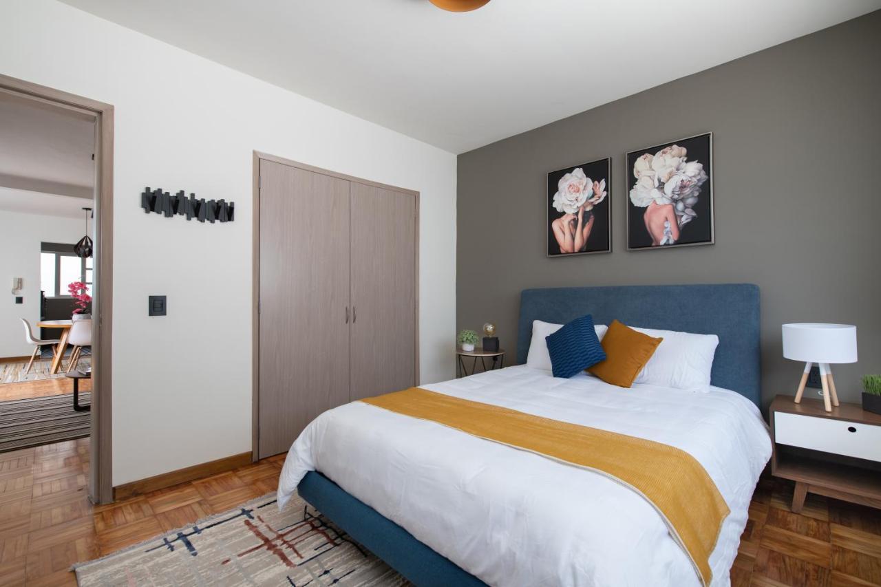 D.4 Acogedor Departamento En La Iconica Roma Norte Mexico City Ngoại thất bức ảnh