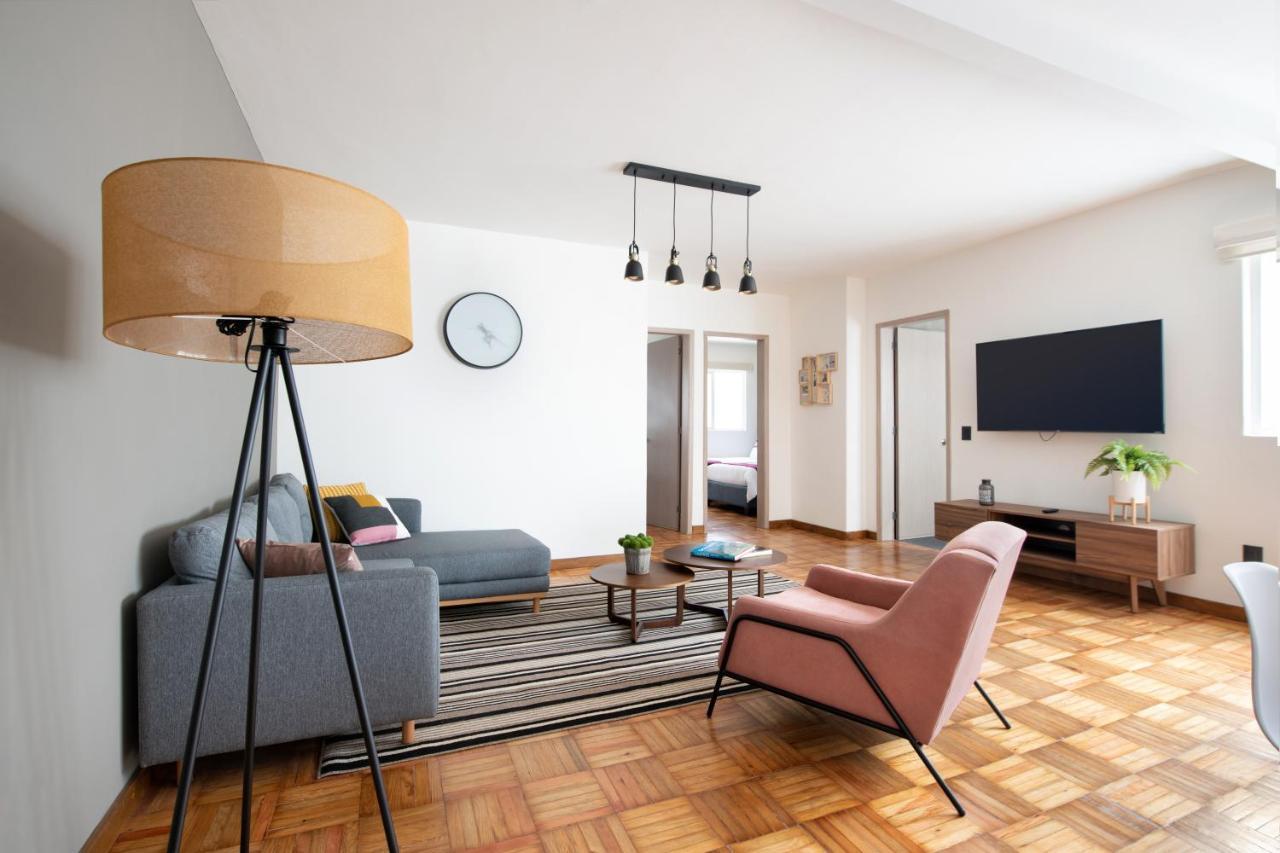 D.4 Acogedor Departamento En La Iconica Roma Norte Mexico City Ngoại thất bức ảnh