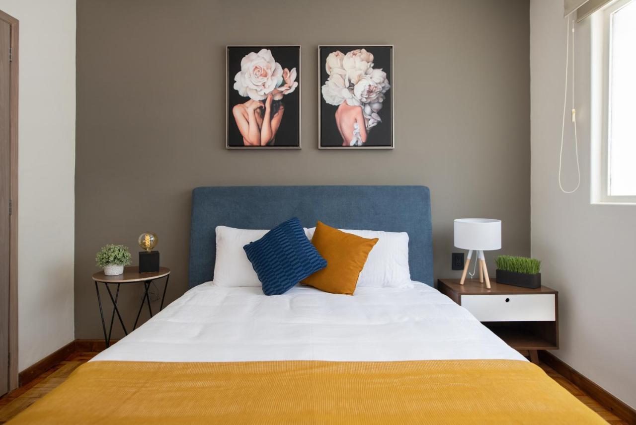 D.4 Acogedor Departamento En La Iconica Roma Norte Mexico City Ngoại thất bức ảnh